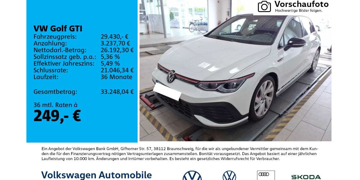 VW Golf 75.973 km 29.430 &euro; Leipzig 04277