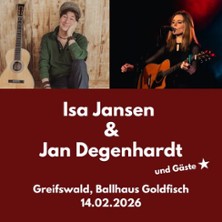 Isa Jansen & Jan Degenhardt 14.02.2026 Ballhaus Goldfisch e.V.