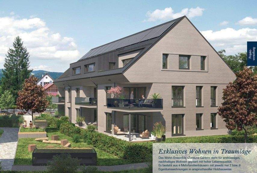Etagenwohnung Kirchzarten Zarten - 3 Zimmer, 85 m&sup2;, 744.900&euro; | Angebot:24833826