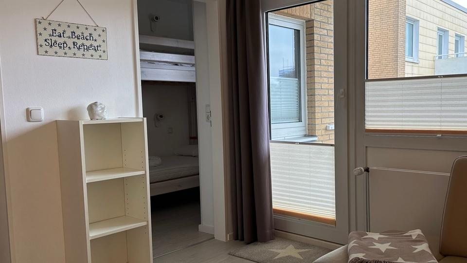 Etagenwohnung Cuxhaven Duhnen - 1.5 Zimmer, 47 m&sup2;, 189.000&euro; | Angebot:26763203