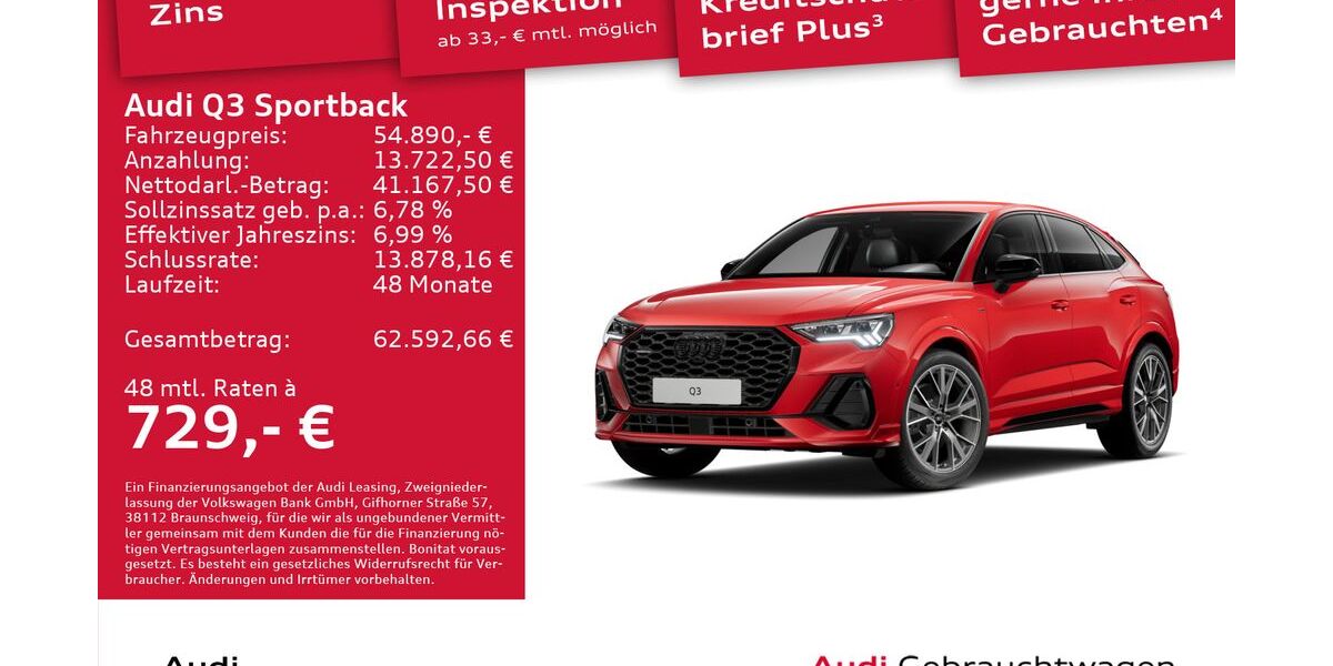 Audi Q3 11.520 km 54.890 &euro; Dresden 01067