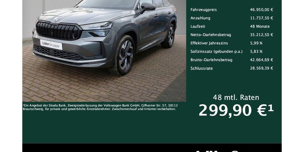 Skoda Kodiaq 7.800 km 46.950 € Meckenheim / Bonn 53340