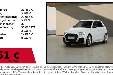 Audi A1 4.305 km 26.480 &euro; Nürnberg 90441