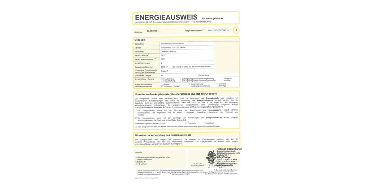 Dachgeschoßwohnung Viersen Boisheim - 2 Zimmer, 75 m&sup2;, 635&euro; | Angebot:24989938
