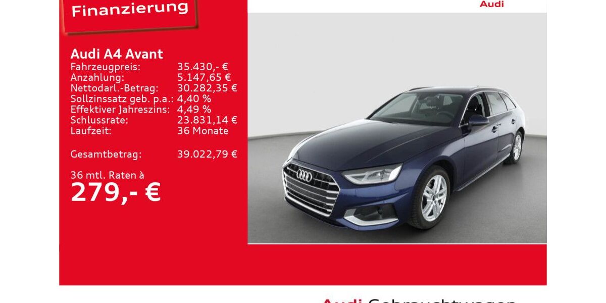 Audi A4 6.864 km 34.460 &euro; Ulm 89073