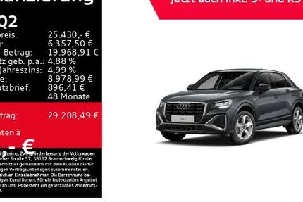Audi Q2 5.983 km 25.430 &euro; Rottweil 78628