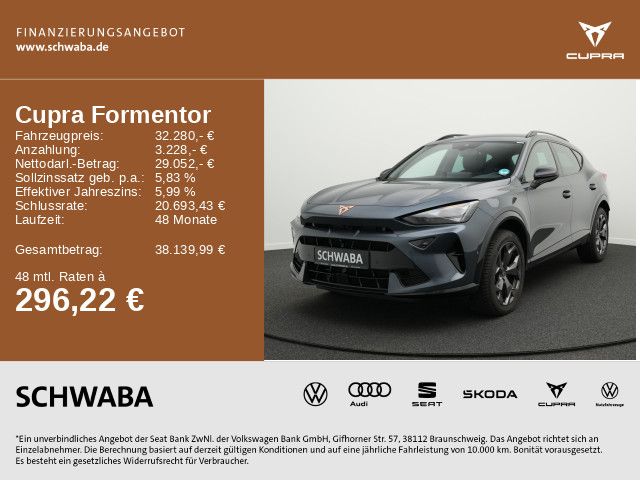 Cupra Formentor 28.300 km 31.680 € Gersthofen 86368
