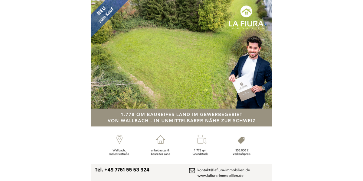 Grundstück Bad Säckingen Wallbach (Baden) - 355.000&euro; | Angebot:25222370