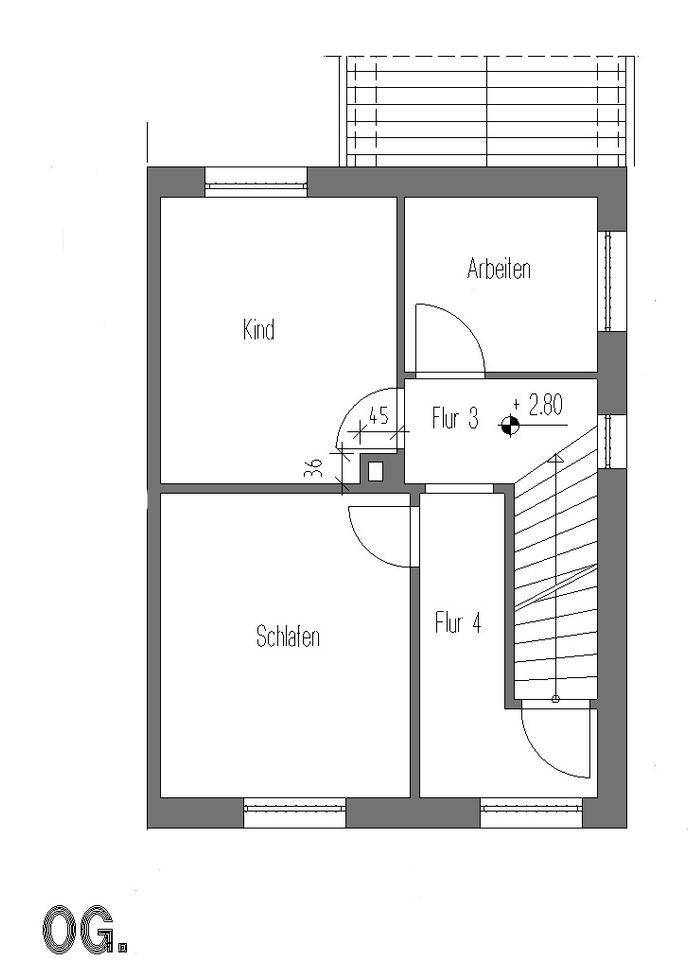 Saniertes Einfamilienhaus in Dortmund-Derne Wärmepumpe FBH zimmer