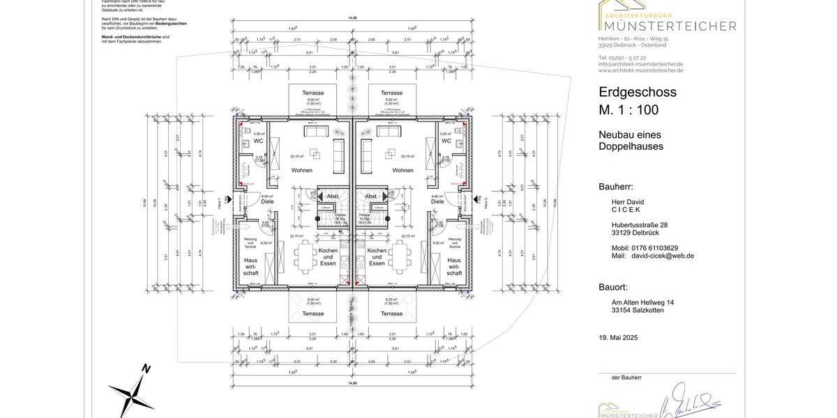 Doppelhaushälfte Salzkotten - 6 Zimmer, 138 m&sup2;, 469.999&euro; | Angebot:27003876