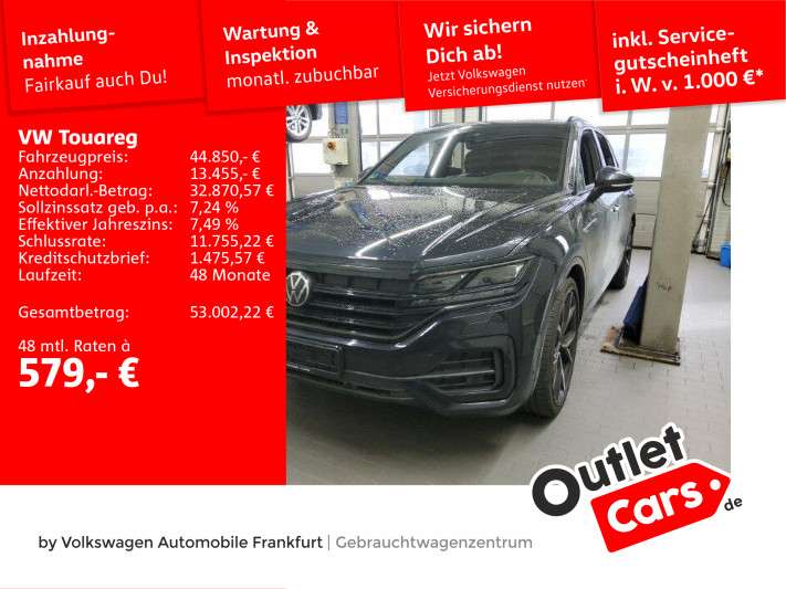 VW Touareg 117.651 km 44.850 &euro; Frankfurt 60326