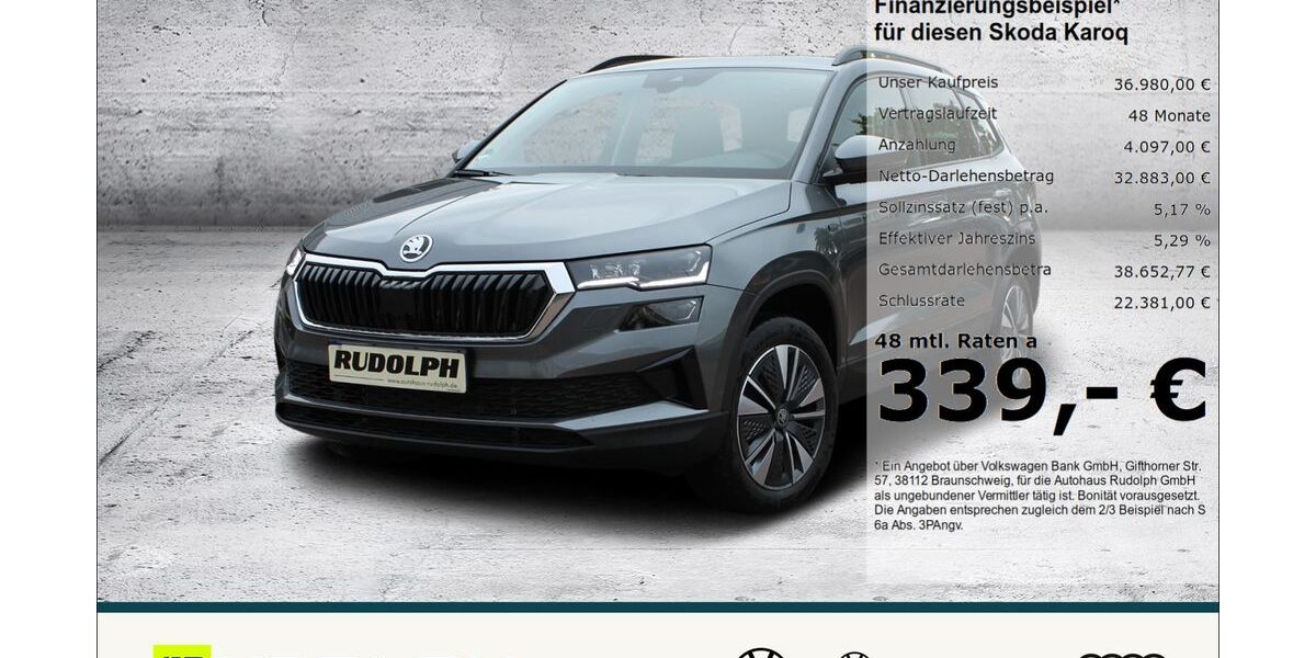 Skoda Karoq 10.000 km 34.980 &euro; Merseburg 06217
