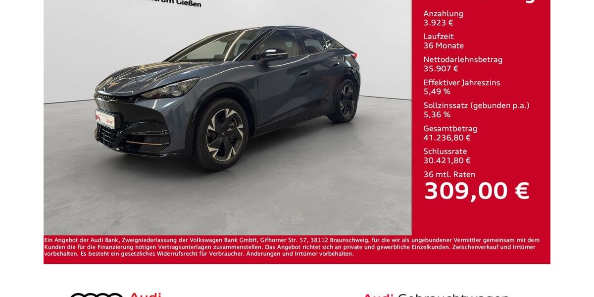 Cupra Tavascan 14.650 km 39.830 &euro; Giessen 35394