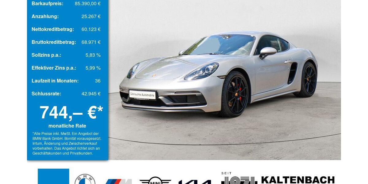 Porsche Cayman 12.785 km 83.718 &euro; Arnsberg 59823