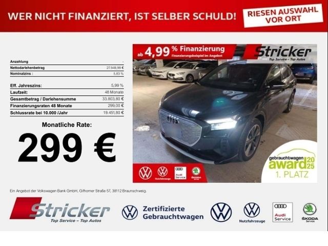 Audi Q4 e-tron 53.619 km 27.949 &euro; Detmold 32760