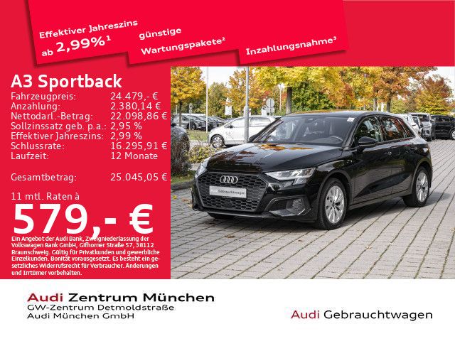 Audi A3 22.554 km 24.479 € München 80935