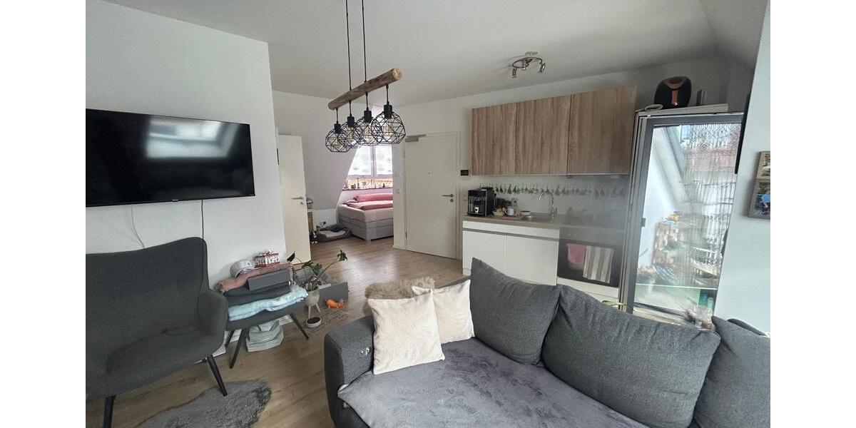 Dachgeschoßwohnung Goldbach - 1 Zimmer, 34 m&sup2;, 550&euro; | Angebot:25978860