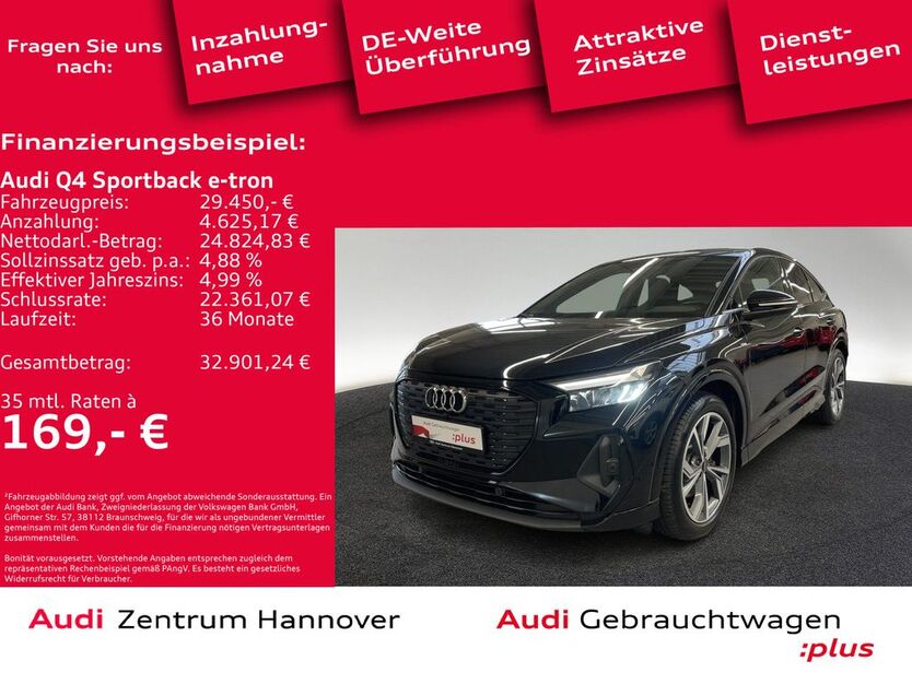 Audi Q4 e-tron 42.365 km 28.200 € Hannover 30179