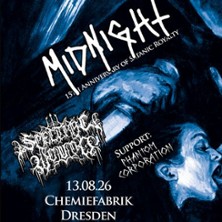 Midnight & Spectral Wound + Phantom Corporation 11.08.2026 Uebel & Gefährlich