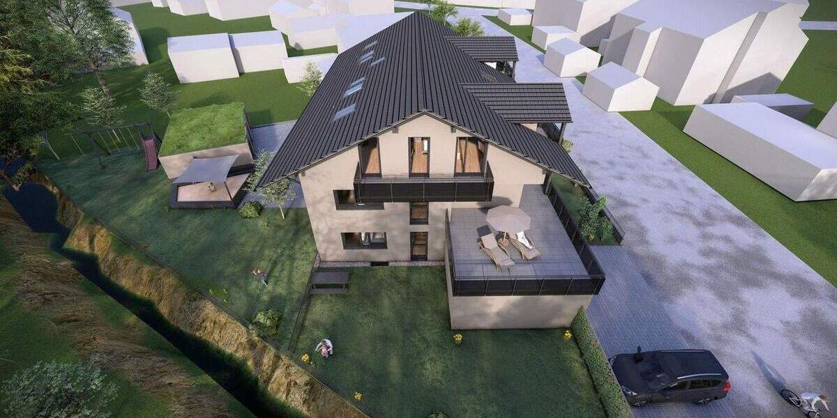 Etagenwohnung Raubling Pfraundorf - 4 Zimmer, 106 m&sup2;, 699.000&euro; | Angebot:25775552