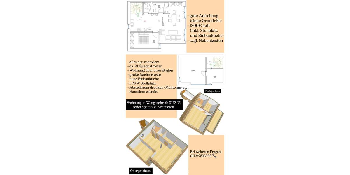 Wohnung Wengerohr 4 zimmer