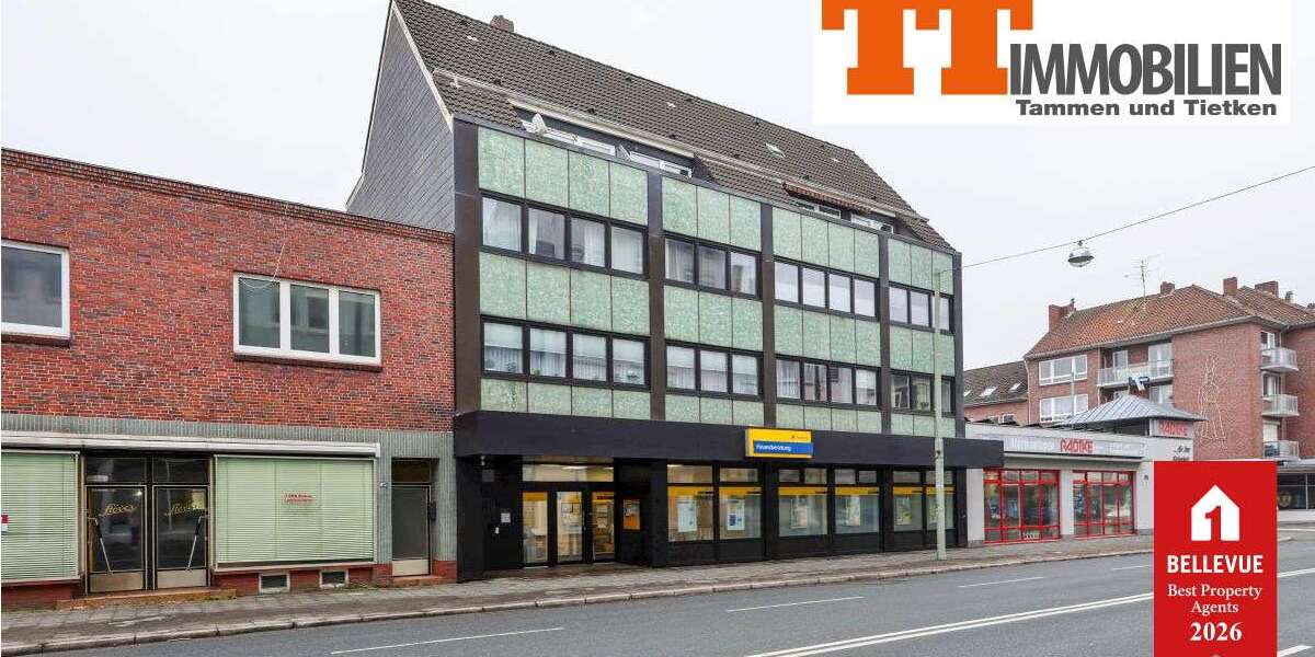 Etagenwohnung Wilhelmshaven Heppens - 3 Zimmer, 76 m&sup2;, 99.000&euro; | Angebot:26827575