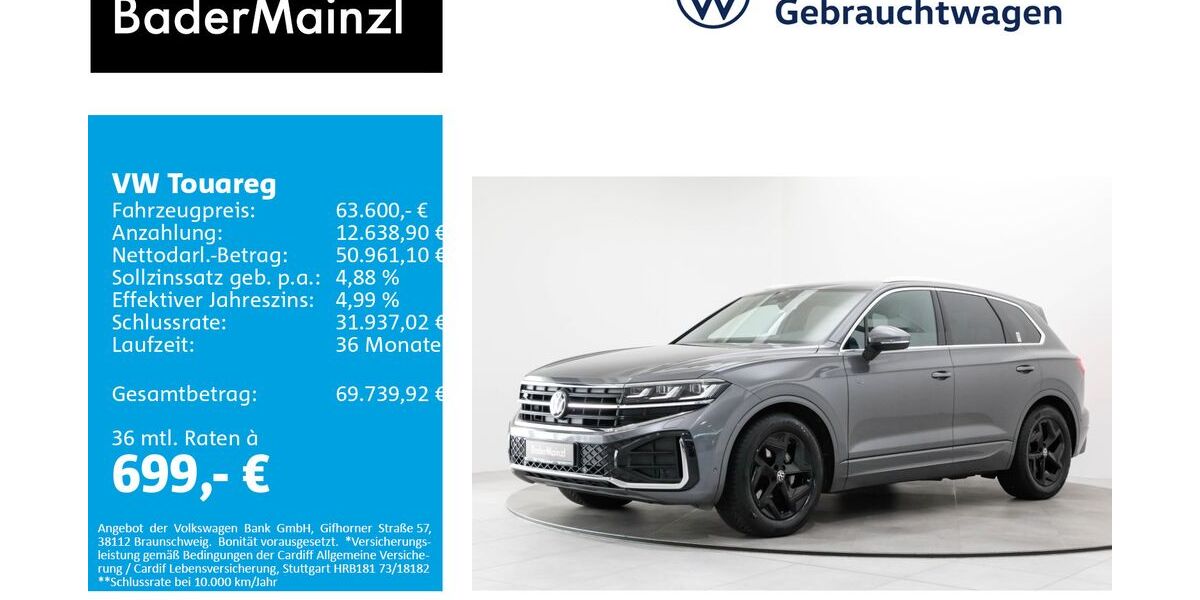 VW Touareg 54.003 km 63.860 € Feldkirchen/Westerham 83620