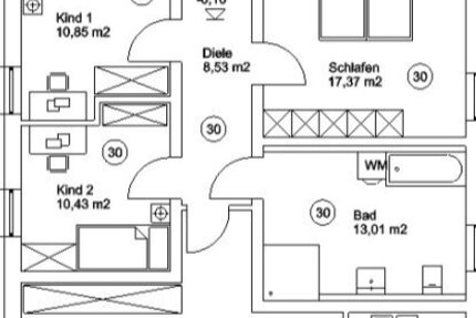Besondere Möglichkeit: Große 4-Zi-Neubau-Whg WFL ca. 114 m² mit Terrasse und Gartenanteil Energiesparhaus ab 01.03.2026 zu vermieten. 4 zimmer