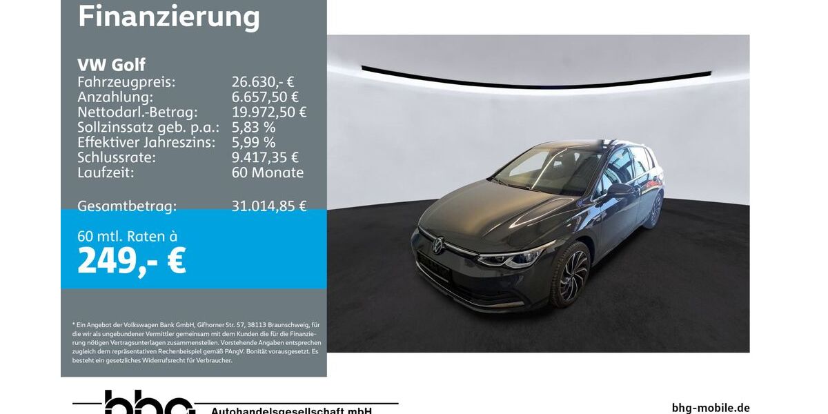 VW Golf 65.350 km 26.630 &euro; Reutlingen 72770