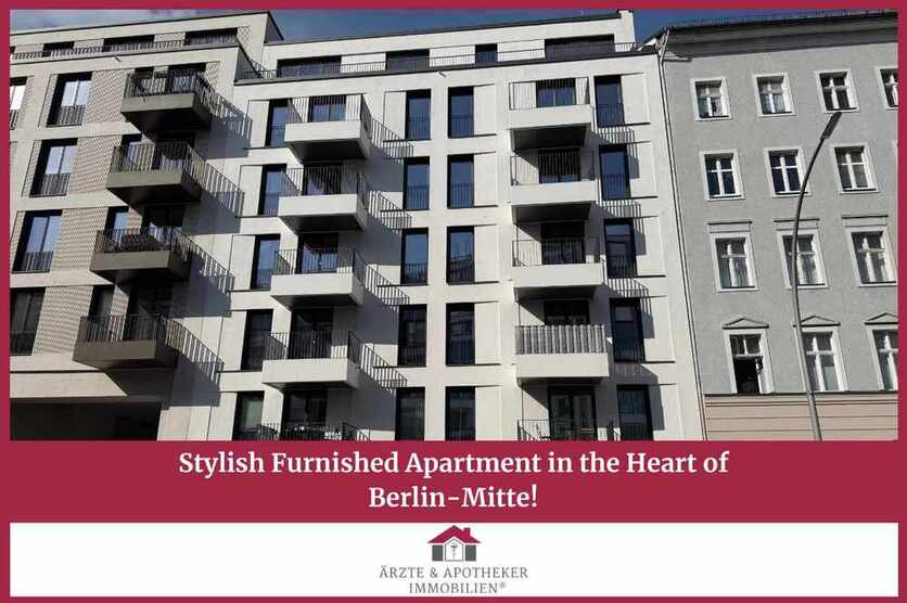 Stylish Furnished New-Build Apartment in Prime Berlin Location - Kurfürstenstraße!