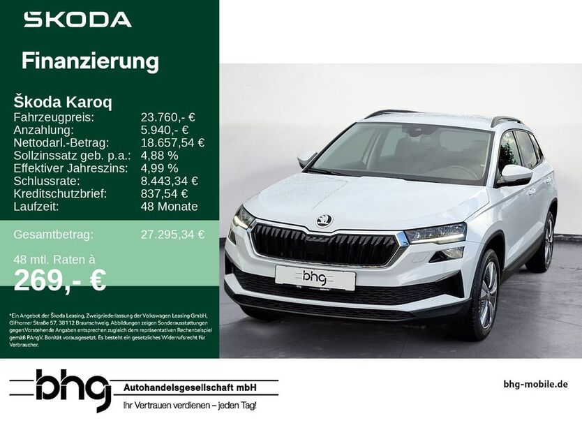 Skoda Karoq 93.080 km 23.760 € Kehl 77694