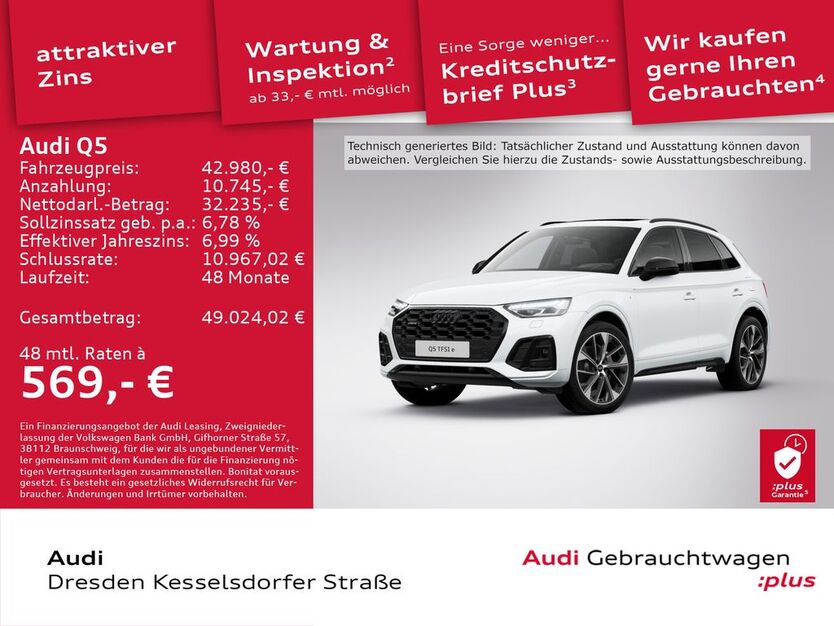 Audi Q5 49.568 km 42.980 € Dresden 01169