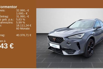 Cupra Formentor 57.263 km 32.900 &euro; Ludwigshafen 67063