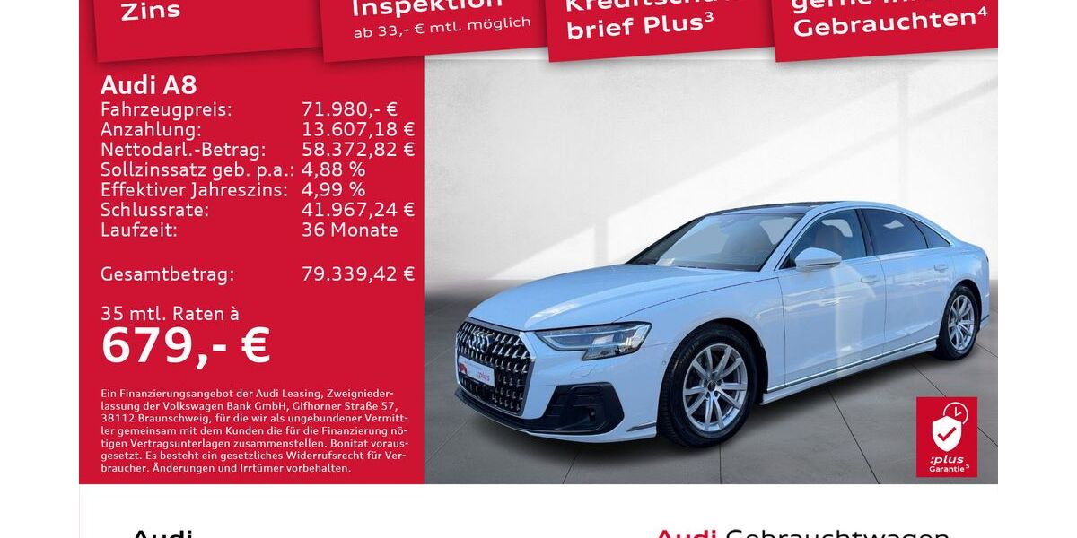 Audi A8 25.336 km 71.980 &euro; Dresden 01169