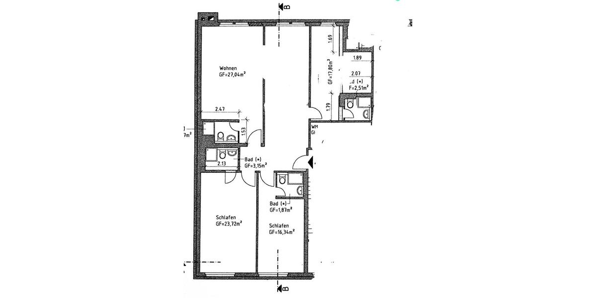 Sonnige großzügige 4 Zi-Wohnung in traumhafter Umgebung 120 qm !! 4 zimmer