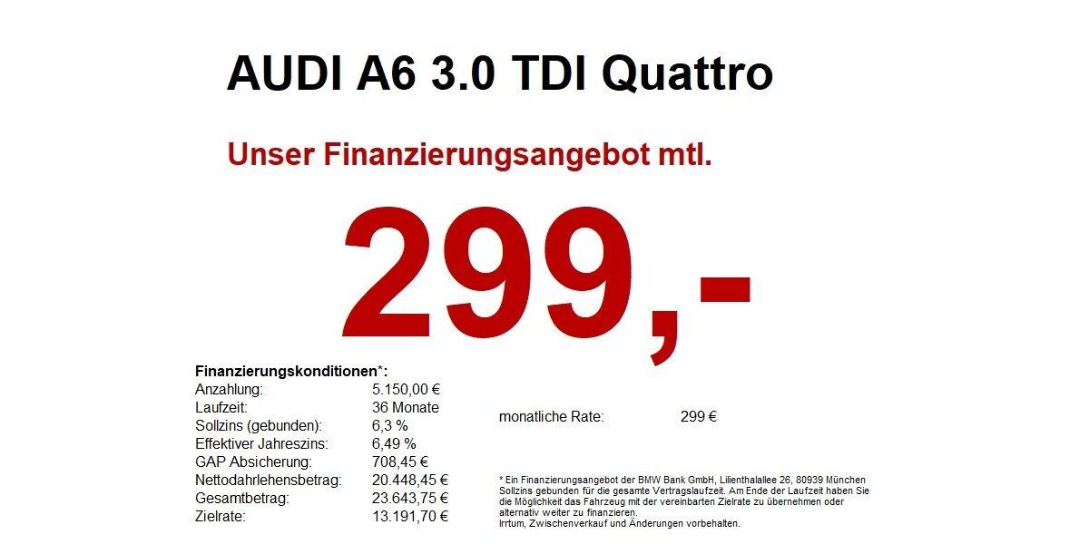 Audi A6 129.230 km 24.890 &euro; Buchen- Hettingen 74722