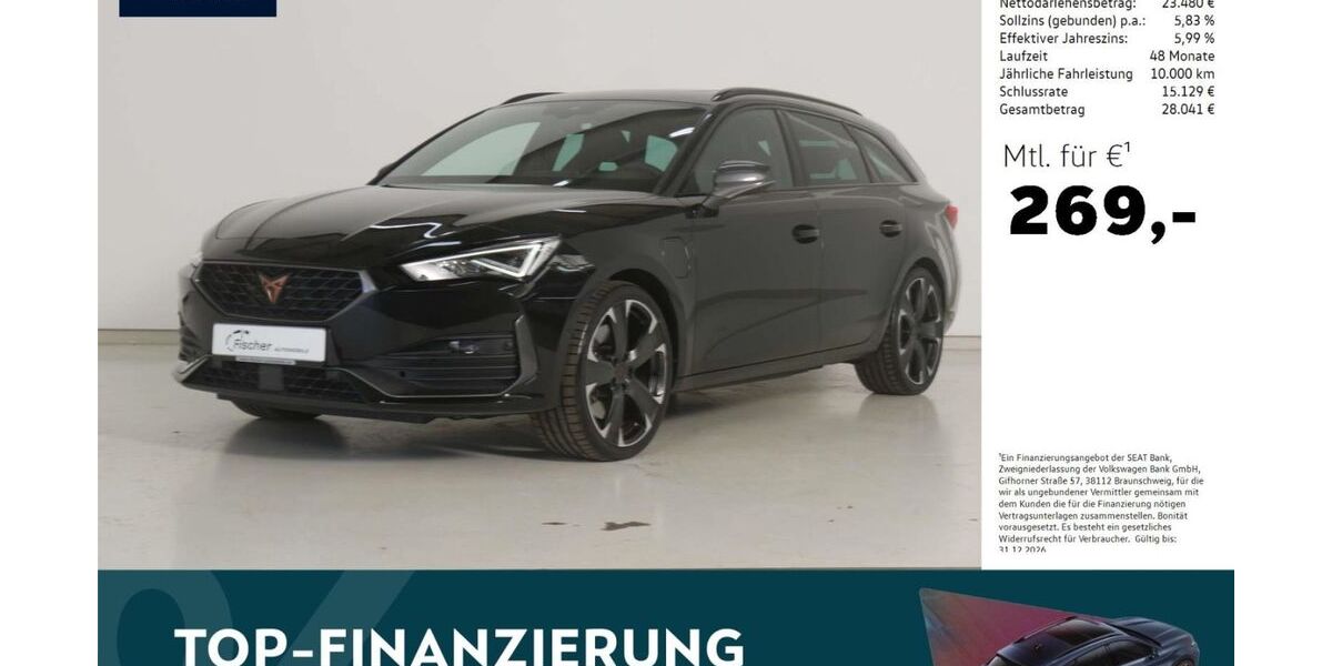 Cupra Leon 28.833 km 29.480 &euro; Amberg 92224