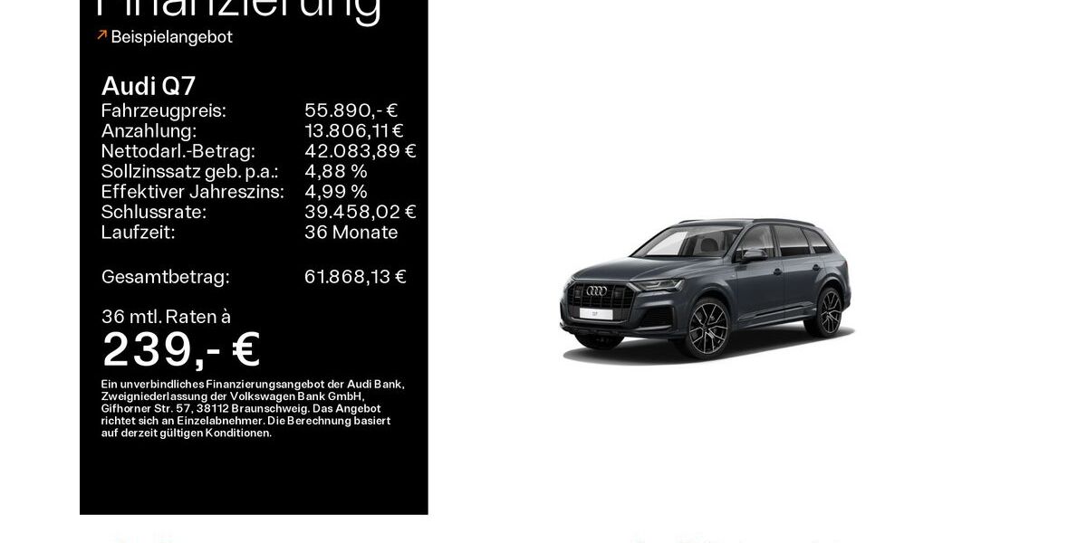 Audi Q7 31.577 km 55.890 &euro; Oberursel 61440