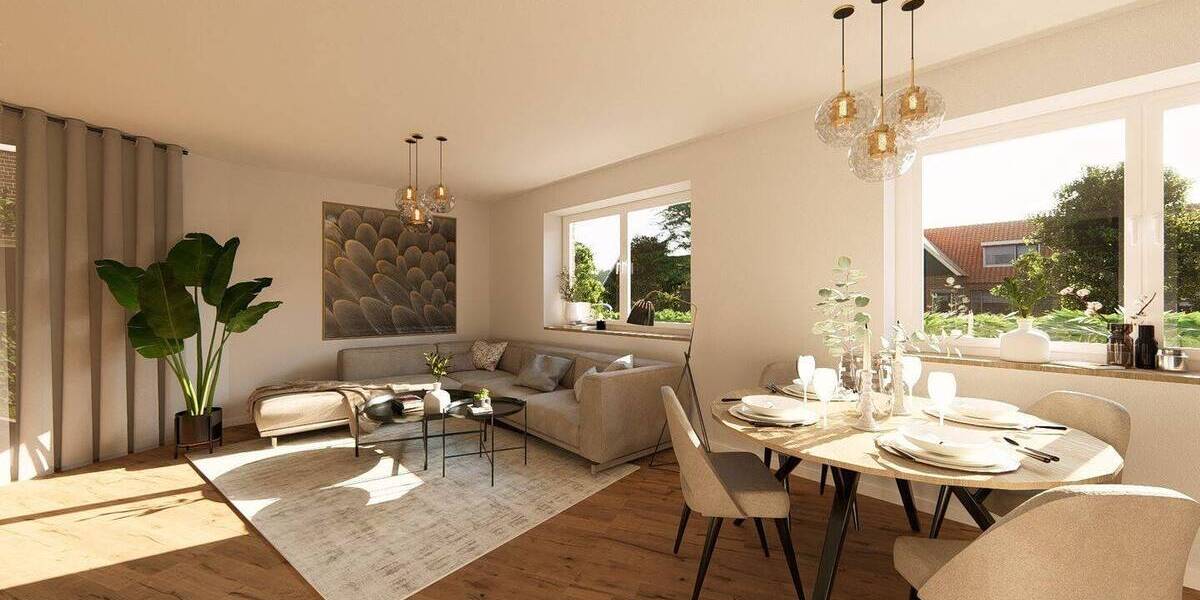 Etagenwohnung Greven - 2 Zimmer, 60 m&sup2;, 309.000&euro; | Angebot:26703220