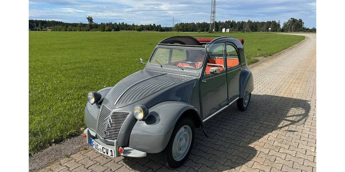 Citroen 2 CV Ente 1959 Note 1 makellos 1.723 km 24.800 &euro; Landsberg am Lech 86899