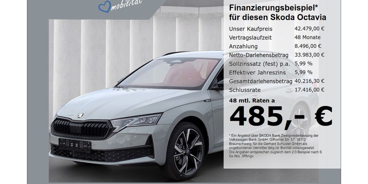 Skoda Octavia 6.900 km 42.479 &euro; Ruhstorf 94099