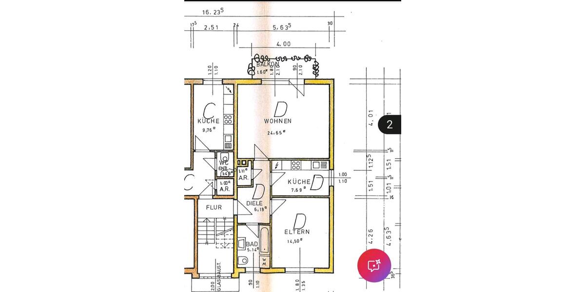 Etagenwohnung Nettetal - 2 Zimmer, 60 m&sup2;, 135.000&euro; | Angebot:24722820