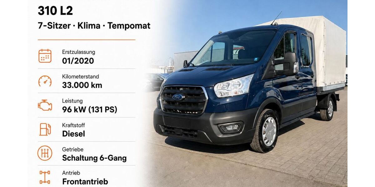 Ford Transit 33.000 km 22.990 &euro; Oelde 59302