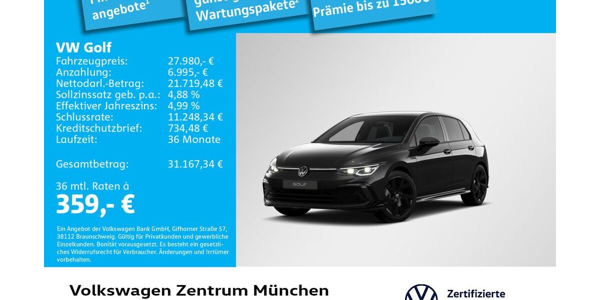 VW Golf 41.191 km 27.980 &euro; München 80687