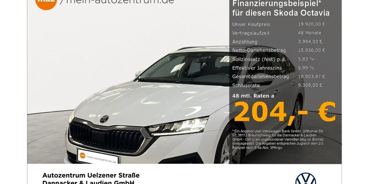 Skoda Octavia 112.808 km 19.920 &euro; Lüneburg 21335