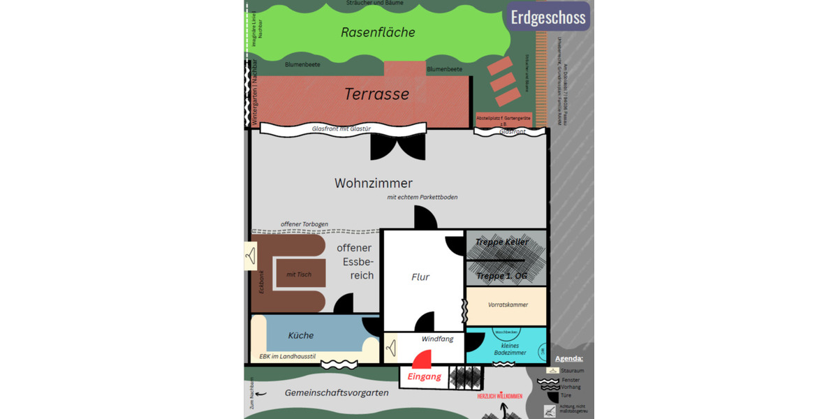 Reihenhaus Passau Auerbach - 6 Zimmer, 140 m&sup2;, 1.300&euro; | Angebot:25025244