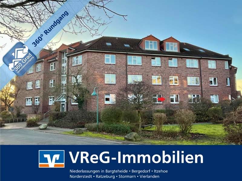 Etagenwohnung Norderstedt - 4 Zimmer, 104 m&sup2;, 349.000&euro; | Angebot:25380705
