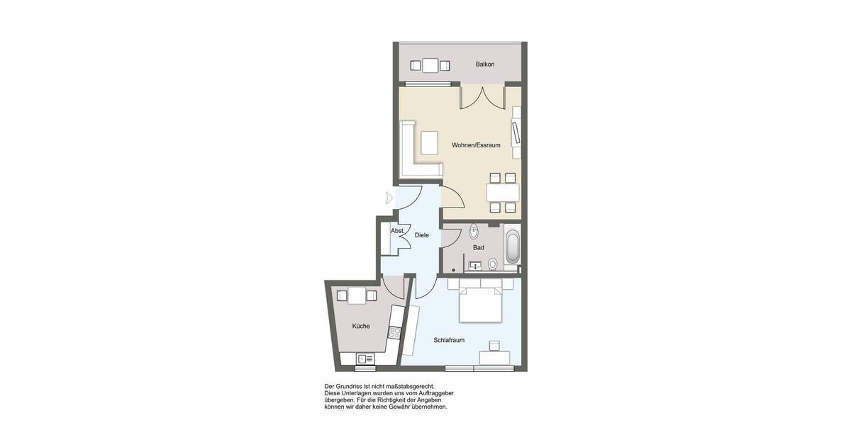 Etagenwohnung Leipzig Volkmarsdorf - 2 Zimmer, 67 m&sup2;, 140.000&euro; | Angebot:26083173