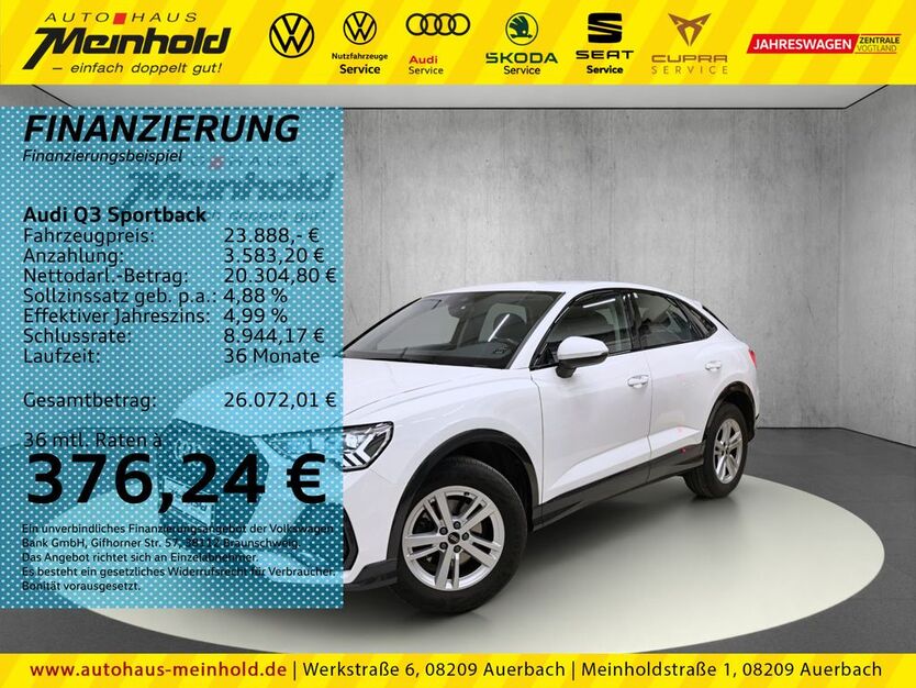 Audi Q3 111.550 km 23.888 € Auerbach/Rebesgrün 08209