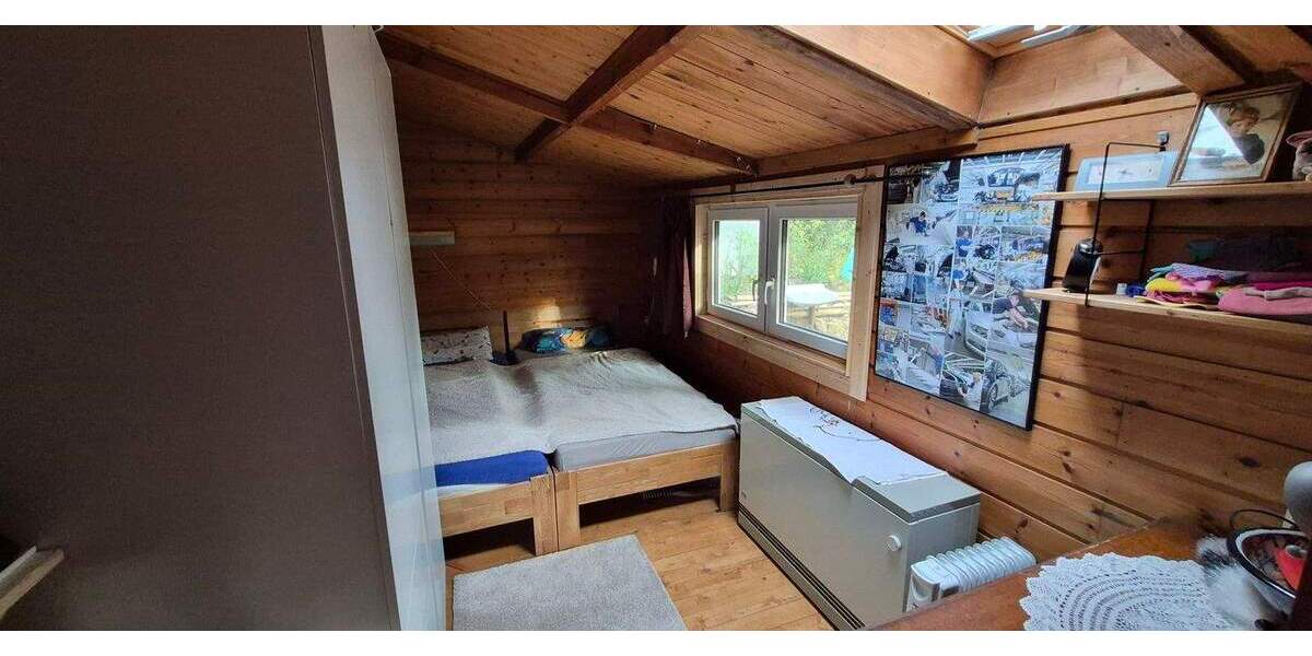 Idyllisches Blockhaus in gefühlter Alleinlage auf großem Grundstück - Bungalow Hitzacker Harlingen | Angebot:24917759